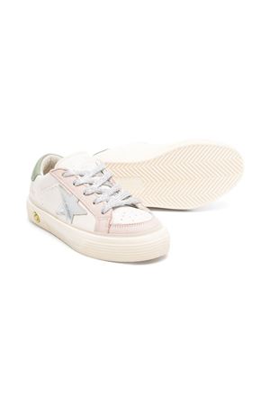 sneakers in pelle bianco GOLDEN GOOSE KIDS | GYF00496F00676912153